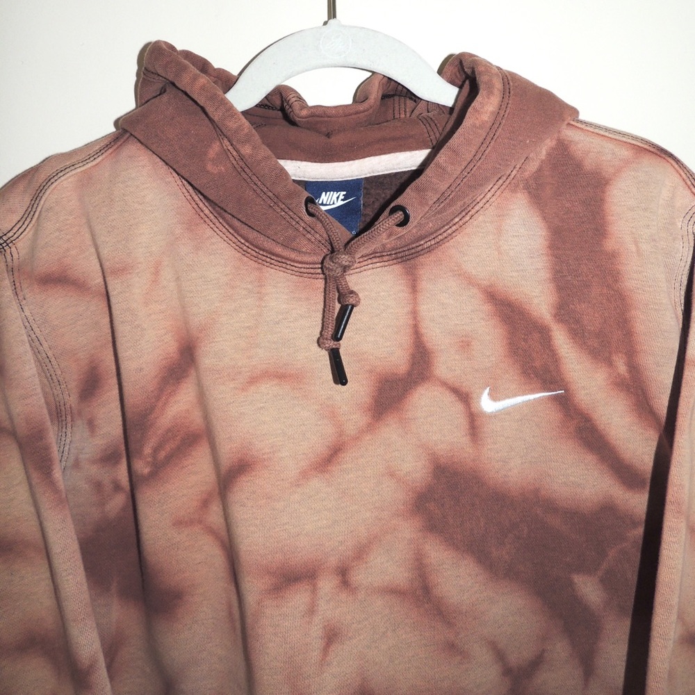 reworked Nike hoodie